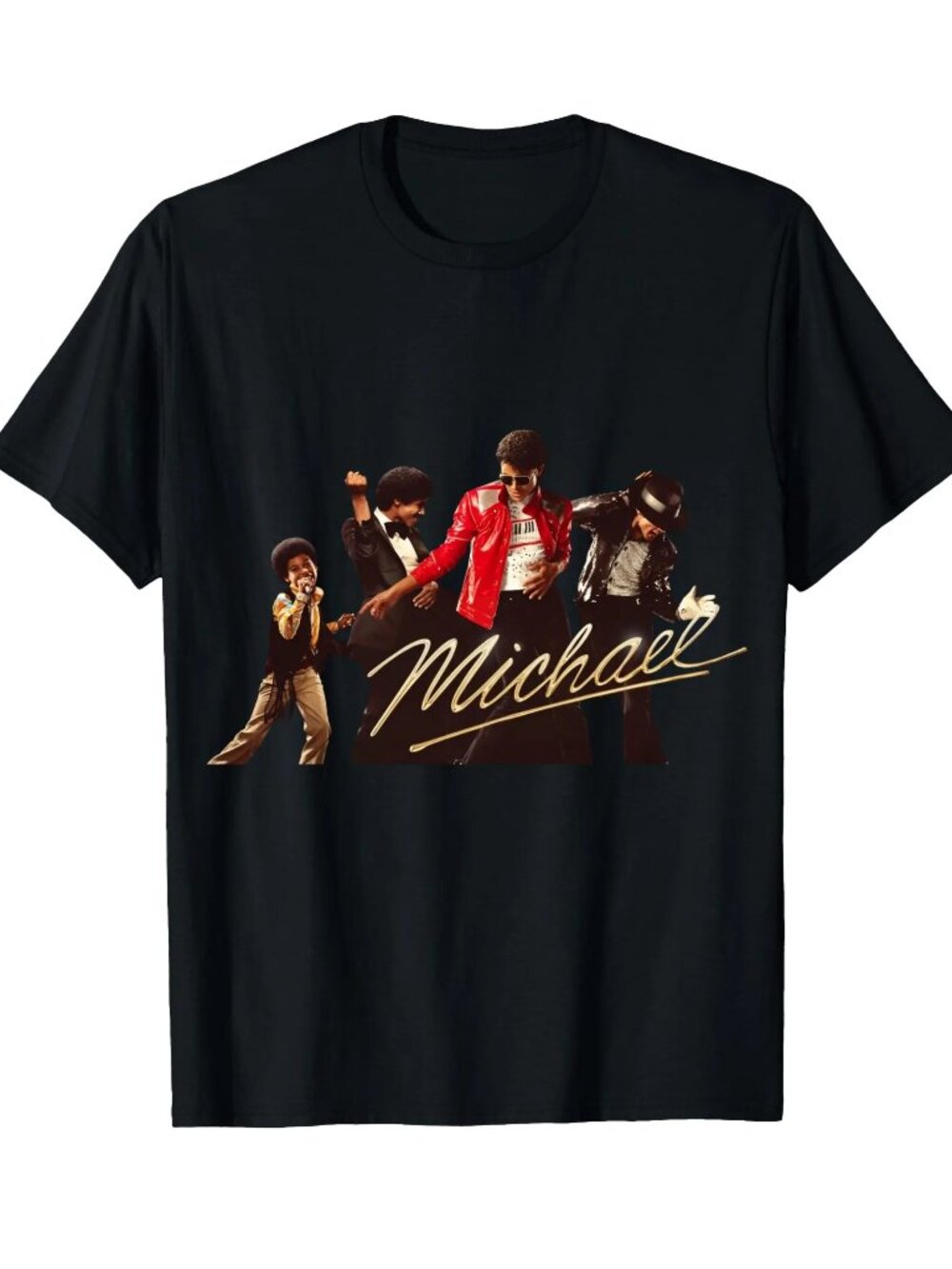 Michael Jackson Iconic Pose With Signature